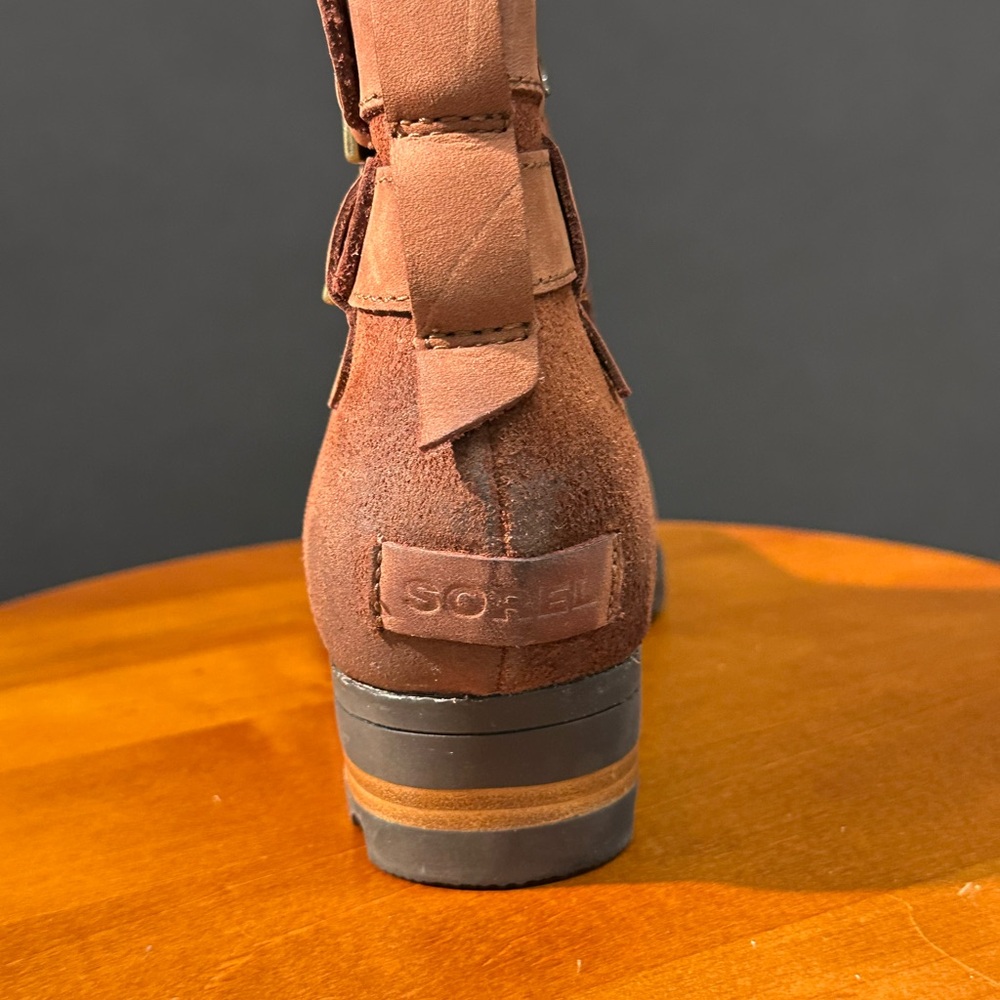Sorel Burro Brown Waterproof Ankle Boots - Picture 12 of 15